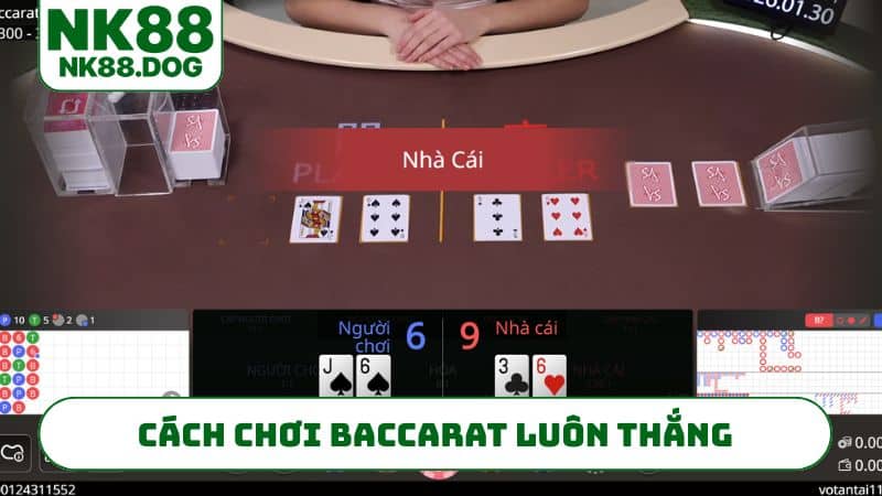 Quy tắc của cách chơi baccarat luôn thắng