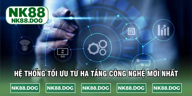 Hệ thống tối ưu từ hạ tầng công nghệ mới nhất