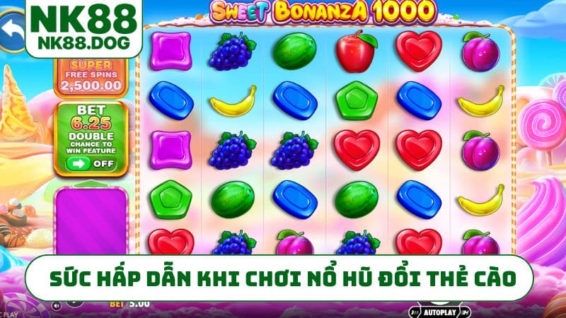 Sức hấp dẫn khi chơi nổ hũ đổi thẻ cào