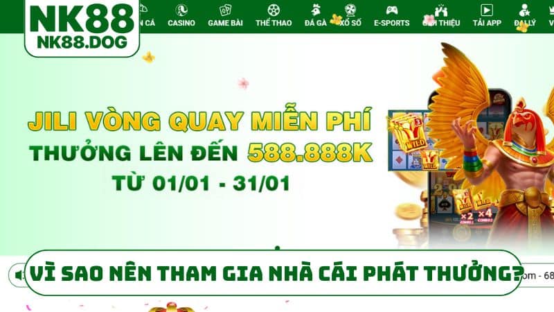 Vì sao nên tham gia nhà cái phát thưởng?