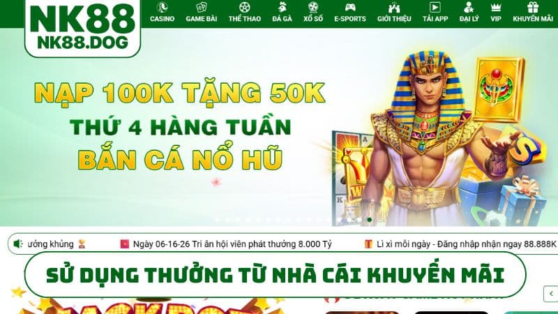 Cách sử dụng tiền thưởng từ nhà cái khuyến mãi